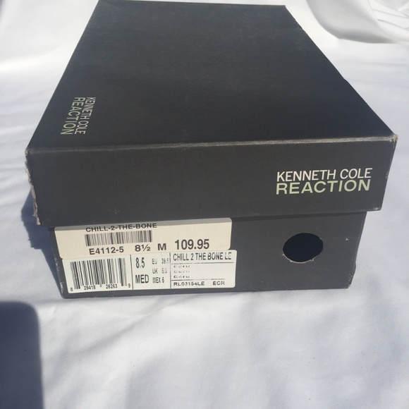 Bone White Wedge Heels - Picture 2 of 4